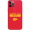 NFL Kansas City Chiefs Red Performance Series iPhone 12 Pro Max Skin